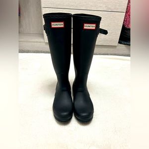 Hunter Boots-Matte Black